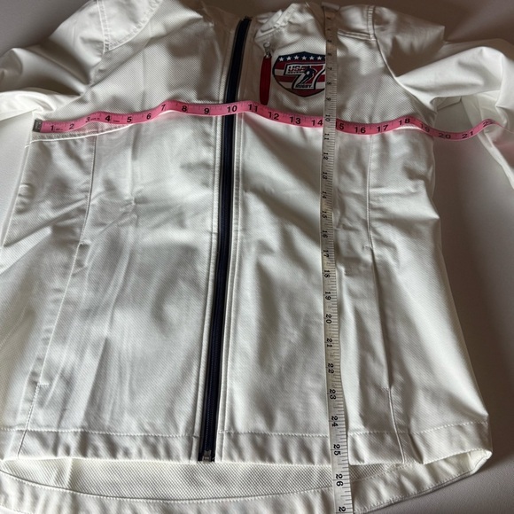 G-III Sports by Carl Banks USA Rugby Sevens White Full-Zip Jacket Small - Picture 7 of 9